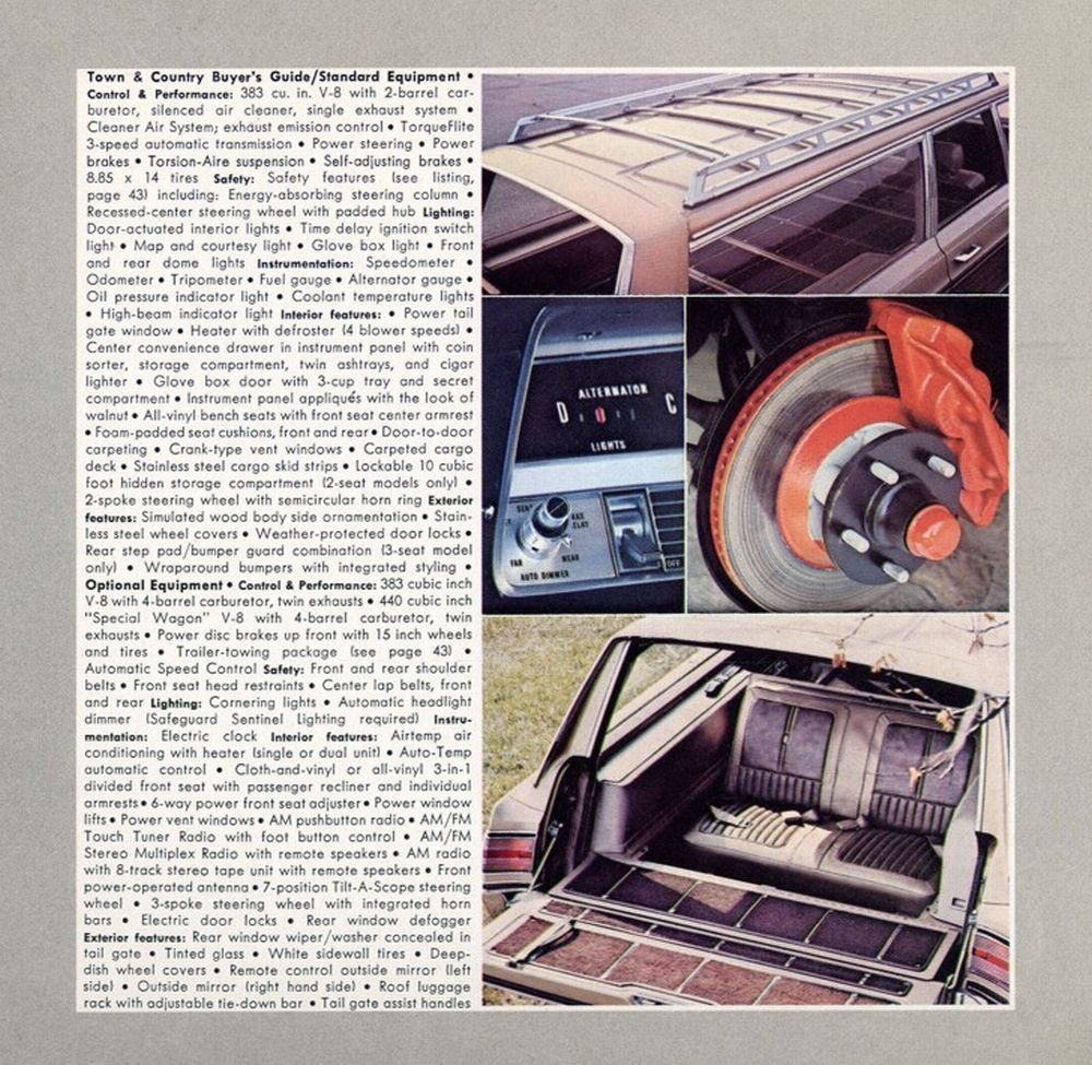 1968 Chrysler Brochure Page 30